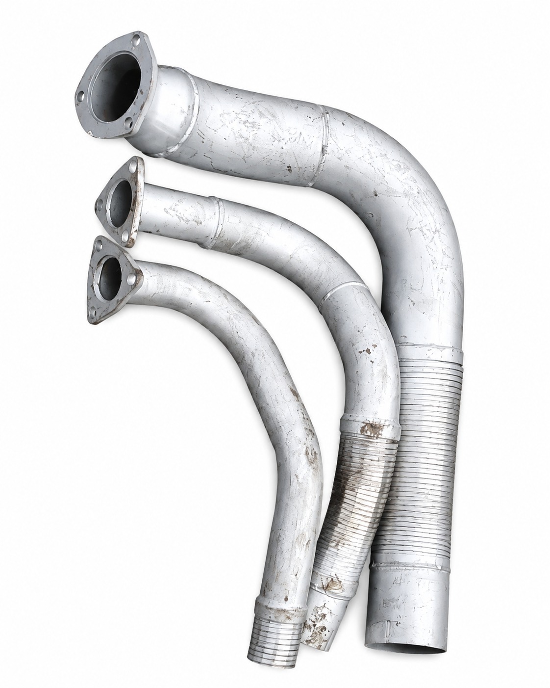 Flanged generator exhaust elbow bend pipes