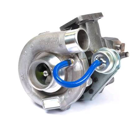 Generator turbocharger with wastegate actuator and boost hose