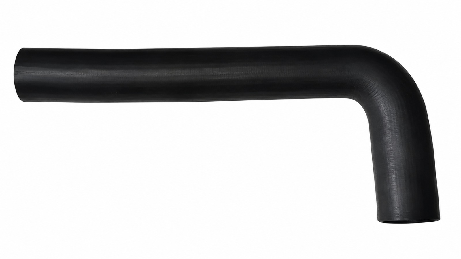 Long bend radiator hose for large industrial generators