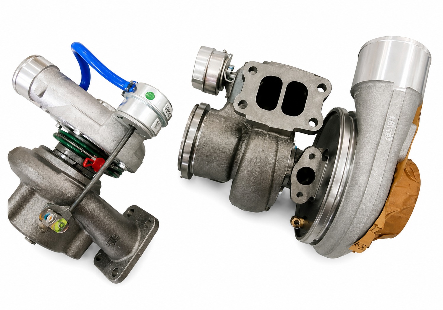 Range of diesel generator turbochargers of different sizes