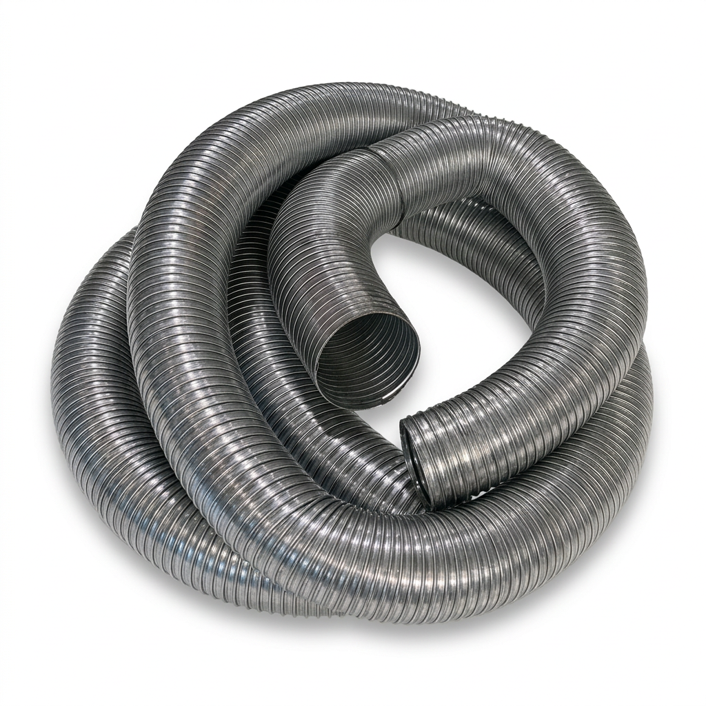 Stainless steel flexible exhaust pipe for generators