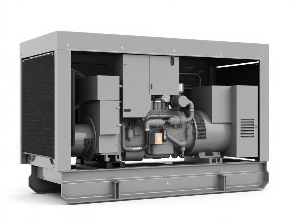 60KVA to 150KVA diesel generator set for offices and schools in Nigeria